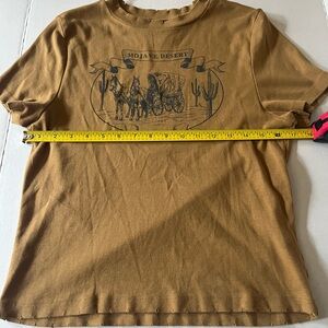 Modish rebel Brown Mojave Desert Graphic T-Shirt